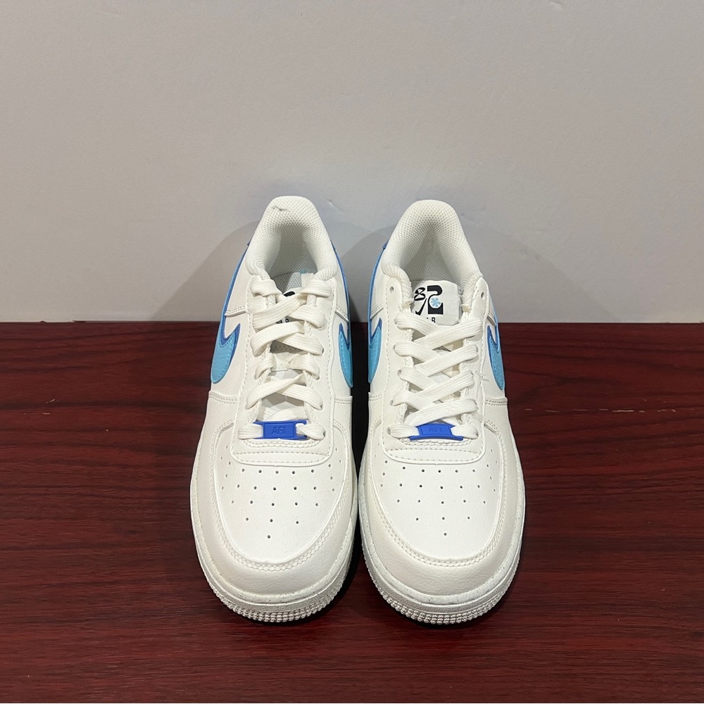 Nike, Air Force 1 LV8, DQ0359 100, White & Blue - Picture 9 of 13
